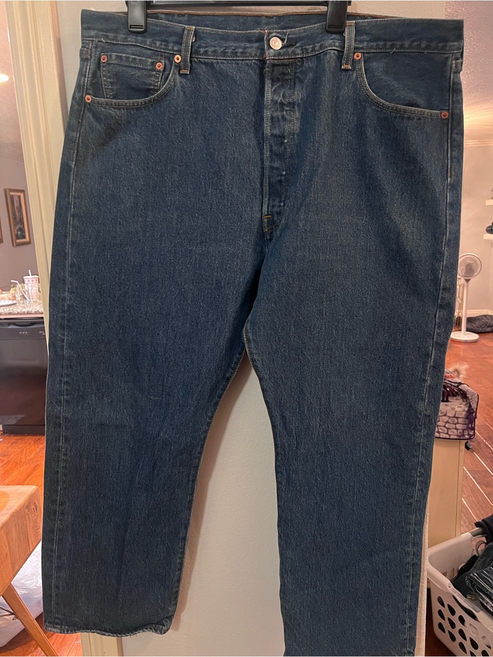Levi's Relaxed Straight Dark Blue Jeans
